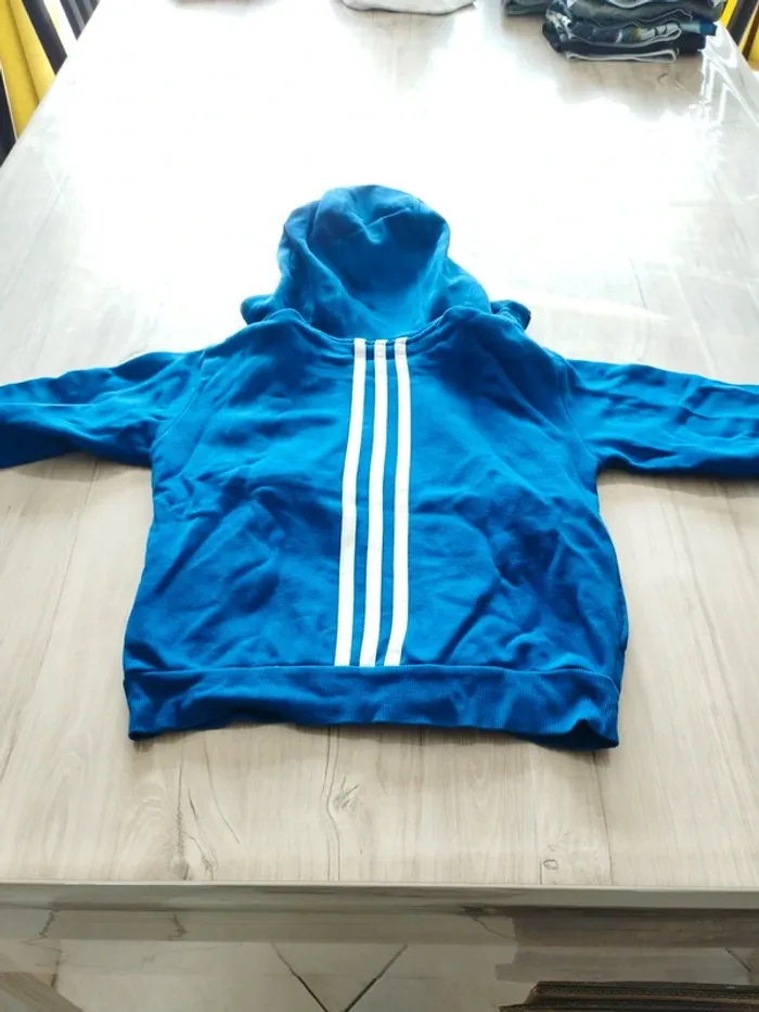 Gilet à capuche - Adidas 5-6 ans - photo numéro 3