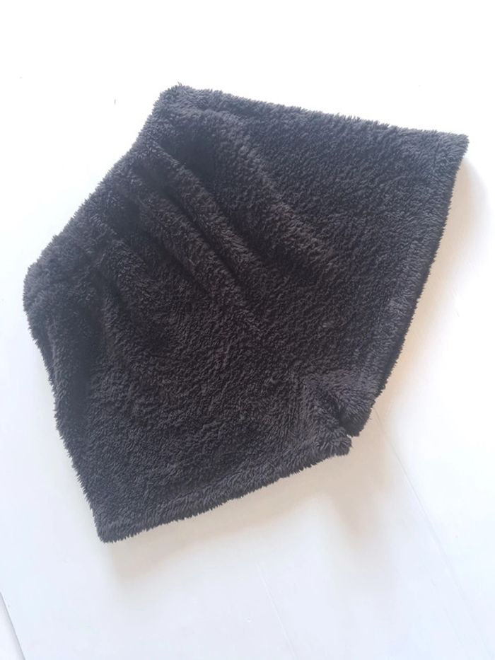 Short de pyjama noir en pilou pilou tout doux taille S, élastique de 32 à 46cm - photo numéro 2