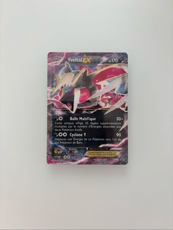 Carte Pokémon yveltal ex promo xy150