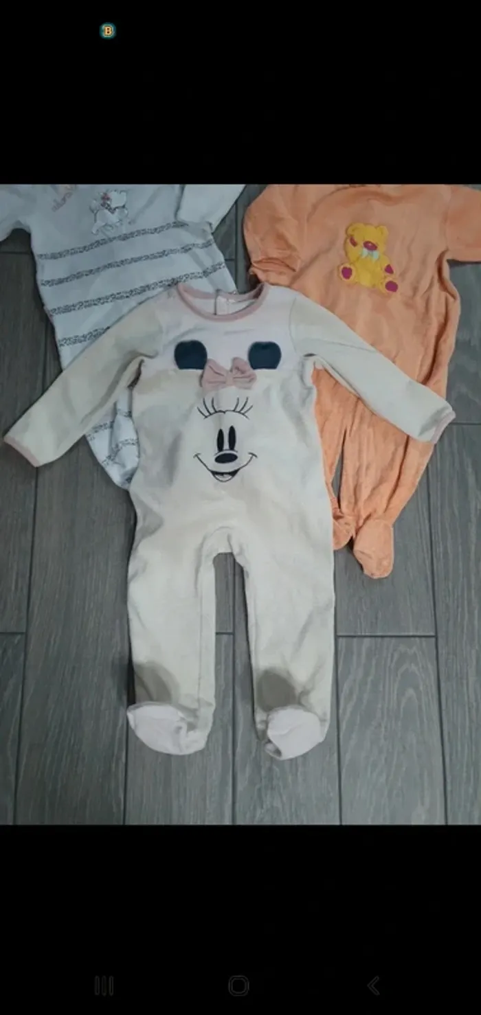 Lot de 3 pyjamas bébé fille 23 mois - photo numéro 2