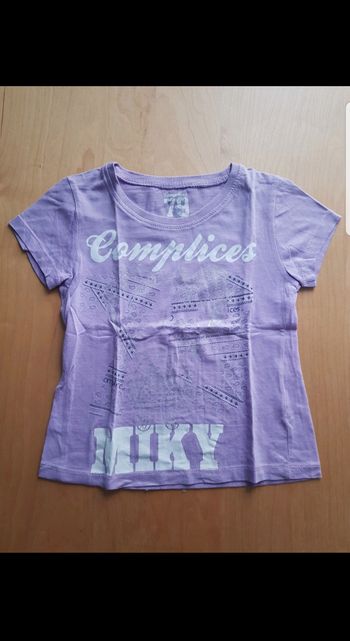 T-shirt manches courtes enfant fille 4 ans