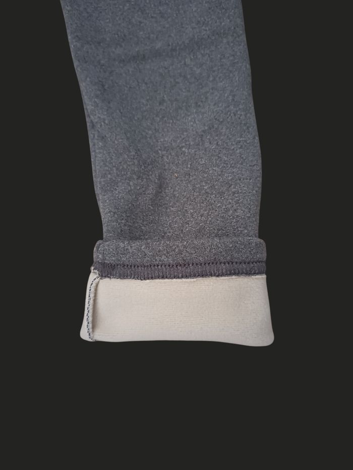 Legging gris clair chiné licorne très chaud molletonné neuf taille 11/12 ans - photo numéro 3