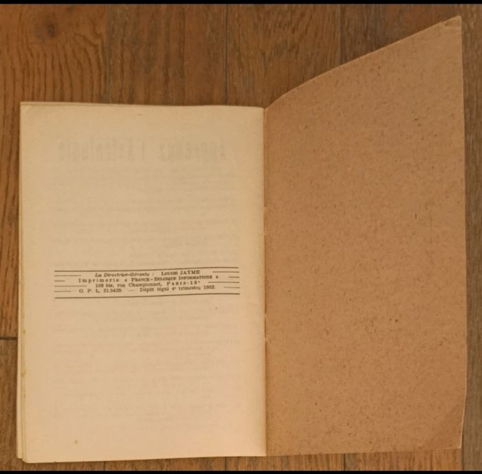 Rare fascicule d'astrologie de 1952 d'Armand Barbault vintage - photo numéro 8