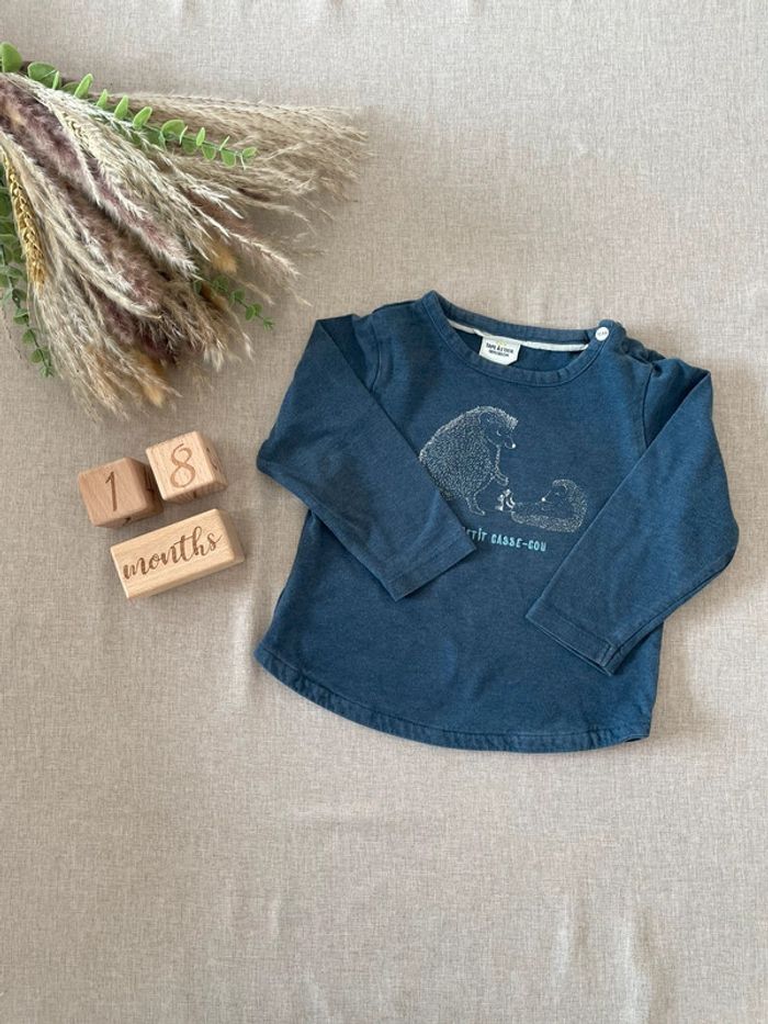 Tee-shirt manches longues 18 mois - Garçon