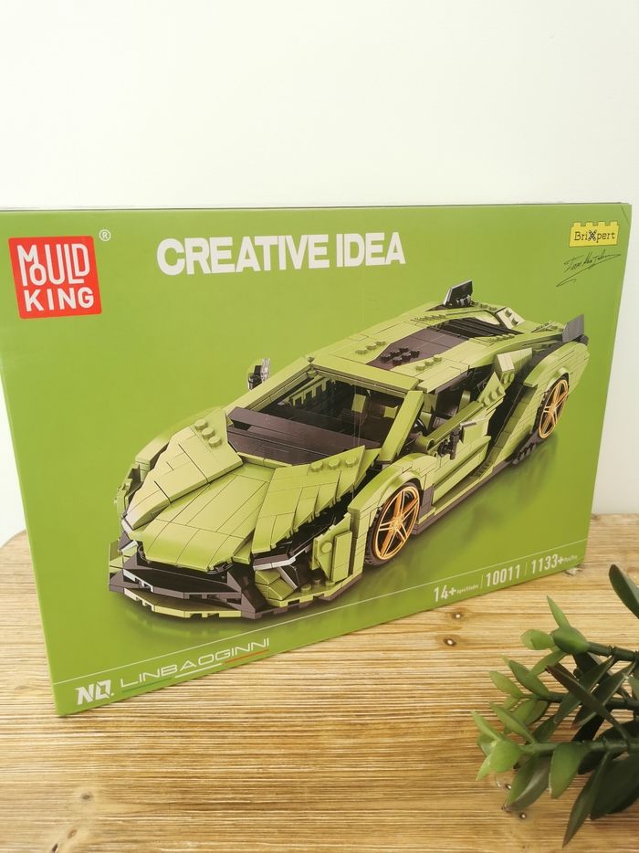 Jeu de construction Lamborghini 1133 pièces Mould King - photo numéro 2