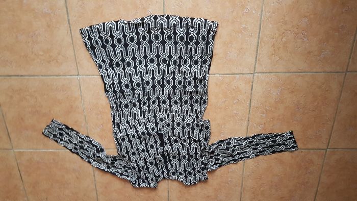 Robe été femme 44 noire et blanche H&M - photo numéro 7