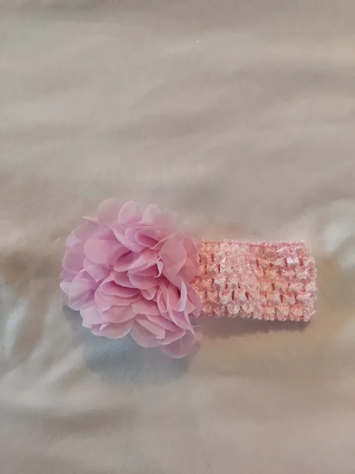 Bandeau large élastiques en mousseline neuf de 0 a 3 ans inclus