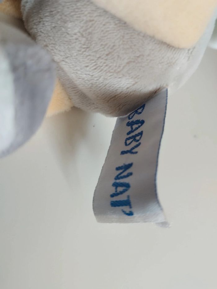 Doudou ours Beige Baby Nat' - photo numéro 3