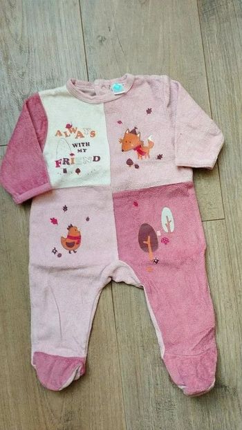 Pyjama renard 3 mois