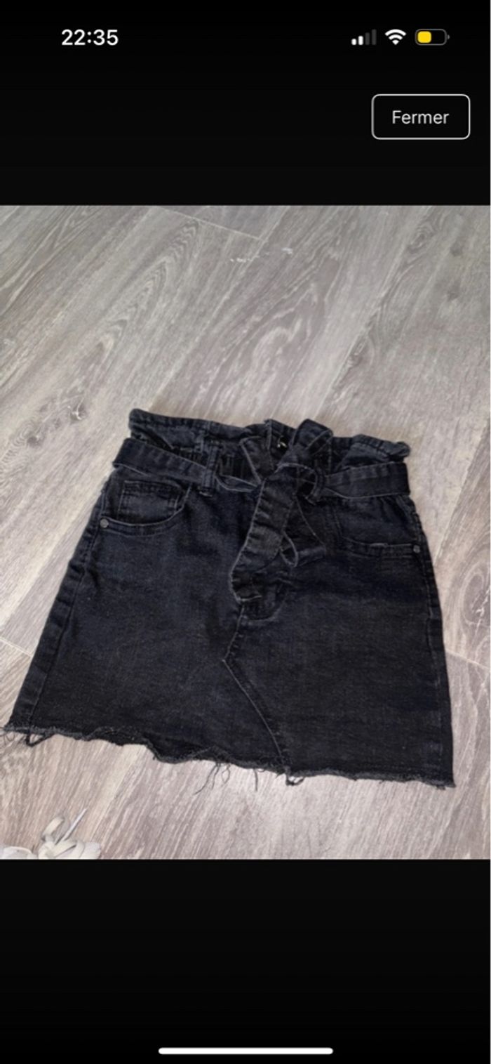 jupe en jean