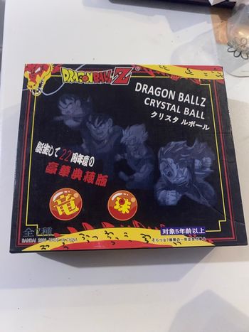boîte 7 boules de cristal dragon ball z - état neuf