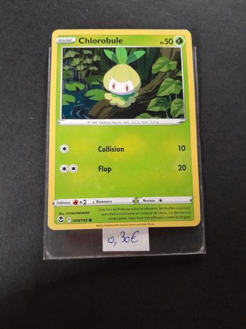Carte Pokémon Chlorobule 009/195