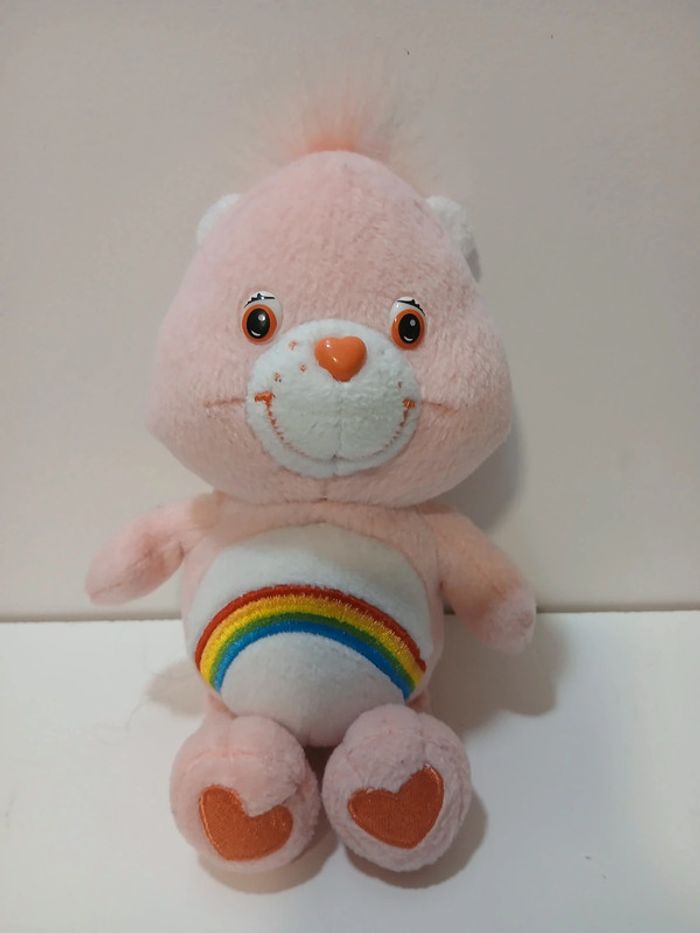 Peluche bisounours pink rainbow - photo numéro 7