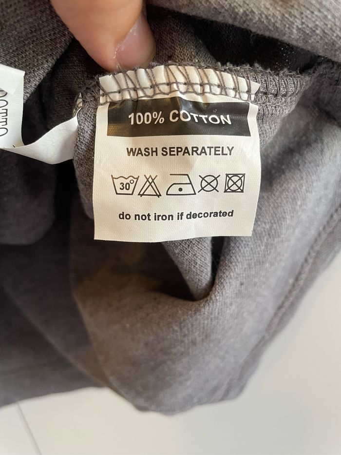Polo gris en coton taille L GS club - photo numéro 7