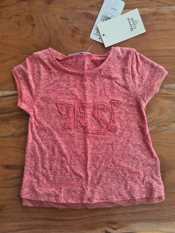 Tee-shirt Yes! 3 ans Mayoral - photo numéro 3