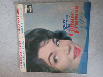 disque vinyl 45 T More Greatest Hits A Paris Chante En Français  Connie Francis