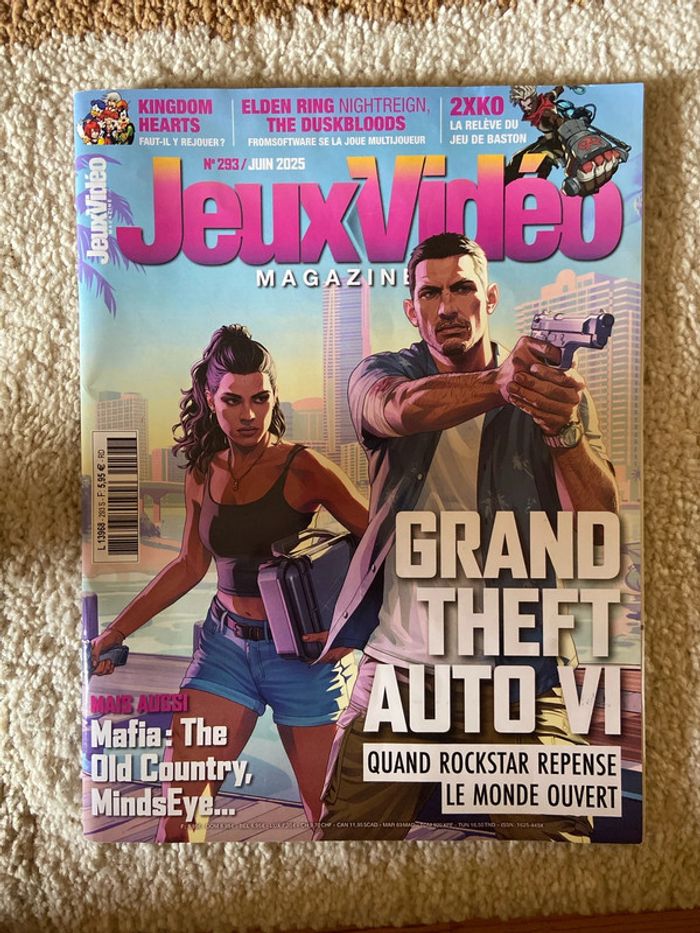 Jeux vidéo magazine Grand Theft Auto VI