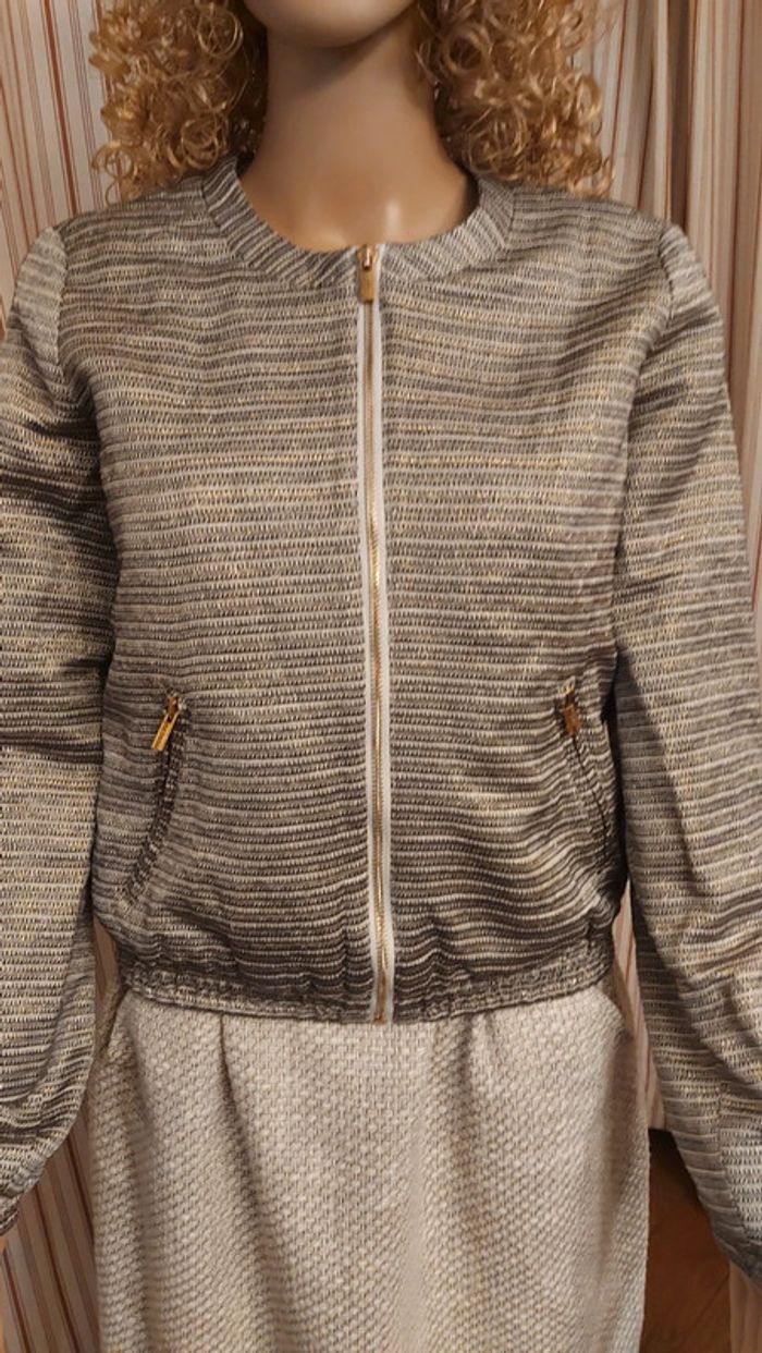 Veste grise argenté Edc by Esprit  t S - photo numéro 15