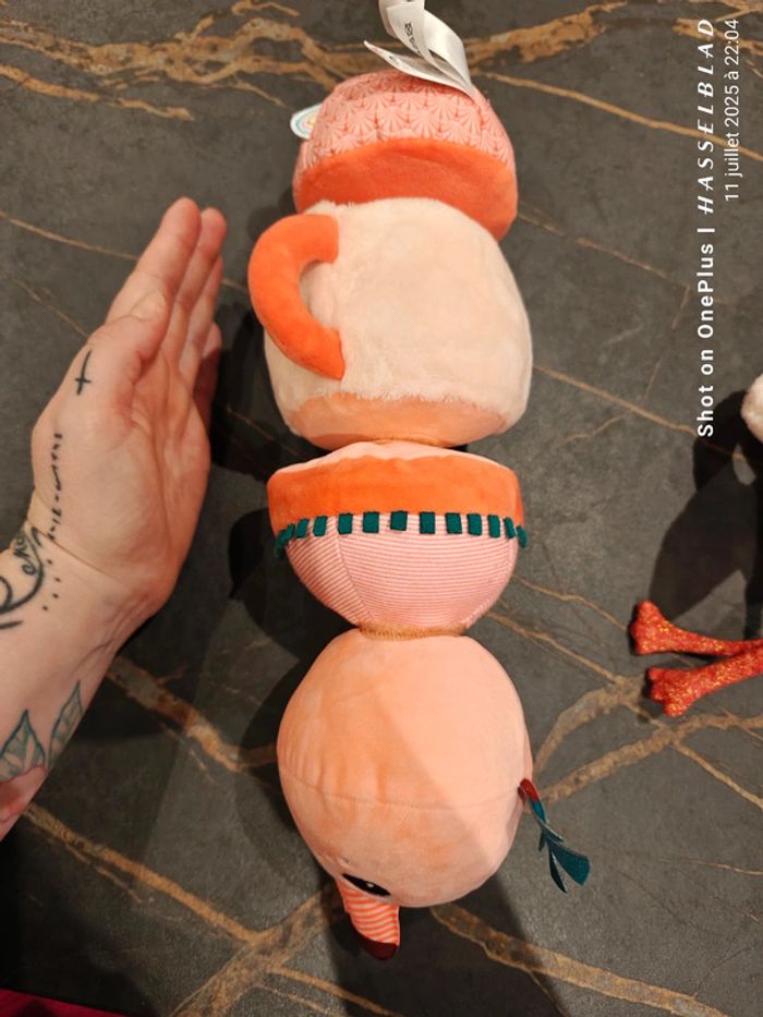 Peluche d'activités lilliputiens Anaïs à scratch - photo numéro 3