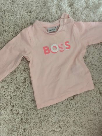 T-shirt manches longues Boss