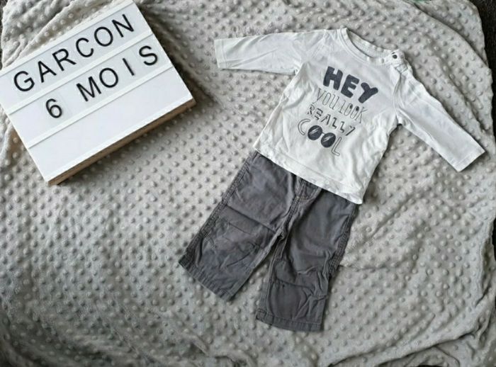 Ensemble bébé garçon 6 mois