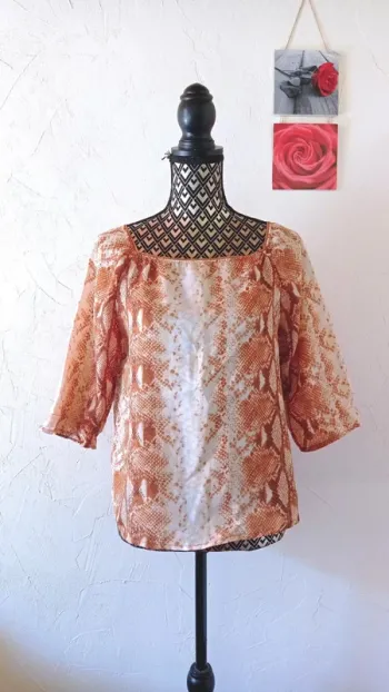 🌸Blouse manches 3/4, Woman by basic one, taille M 38