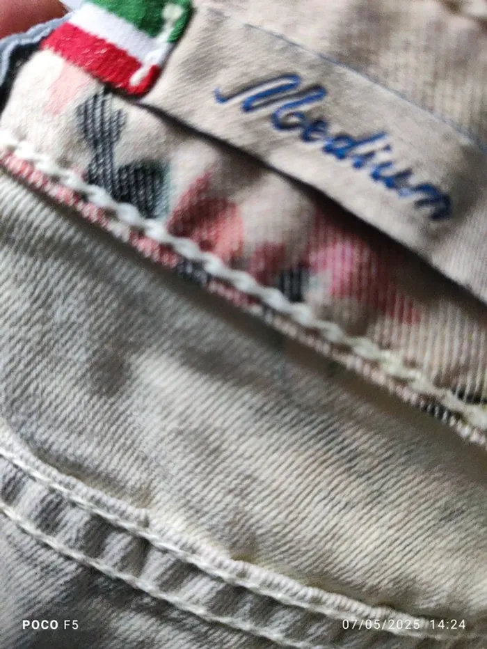 Pantalon leger façon jean  de la marque please taille medium T 40 motif - photo numéro 9