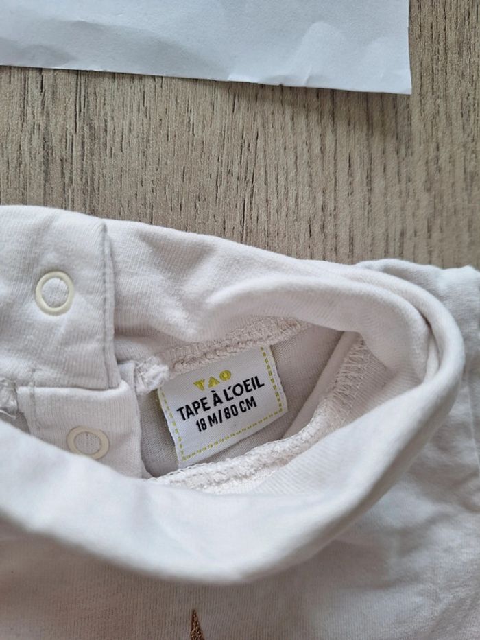 T shirt à col roulé tape a l'œil 18 mois - photo numéro 3