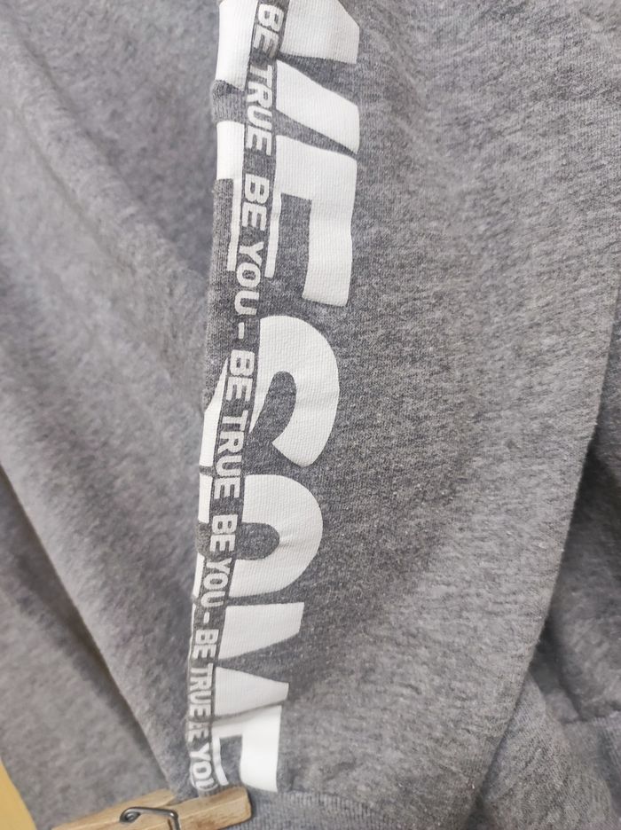 Sweat homme à capuche S , 16 ans gris - photo numéro 3