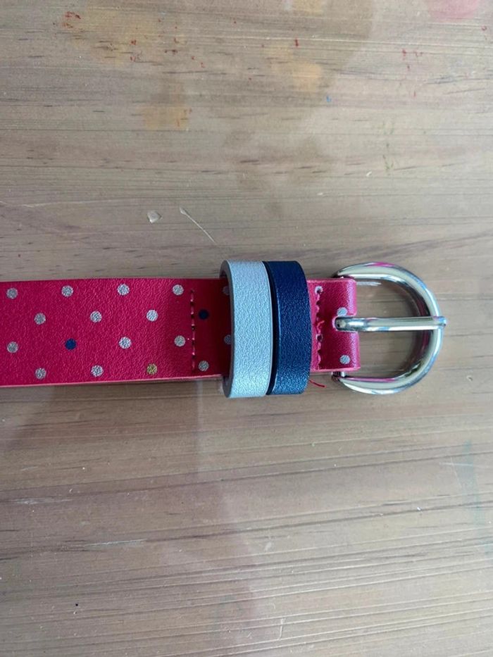 Sac rose à paillettes Pakhuisoost et ceinture rose petite fille - photo numéro 11