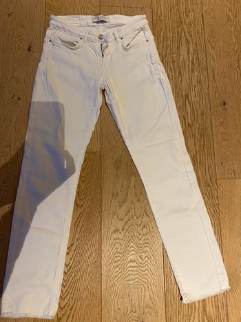 Pantalon jean blanc