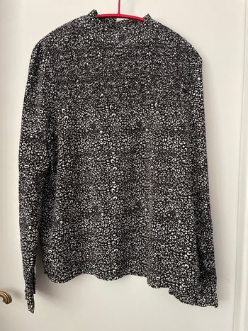 Chemisier noir et blanc femme / deeluxe