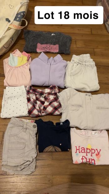 Lot 10 vêtements