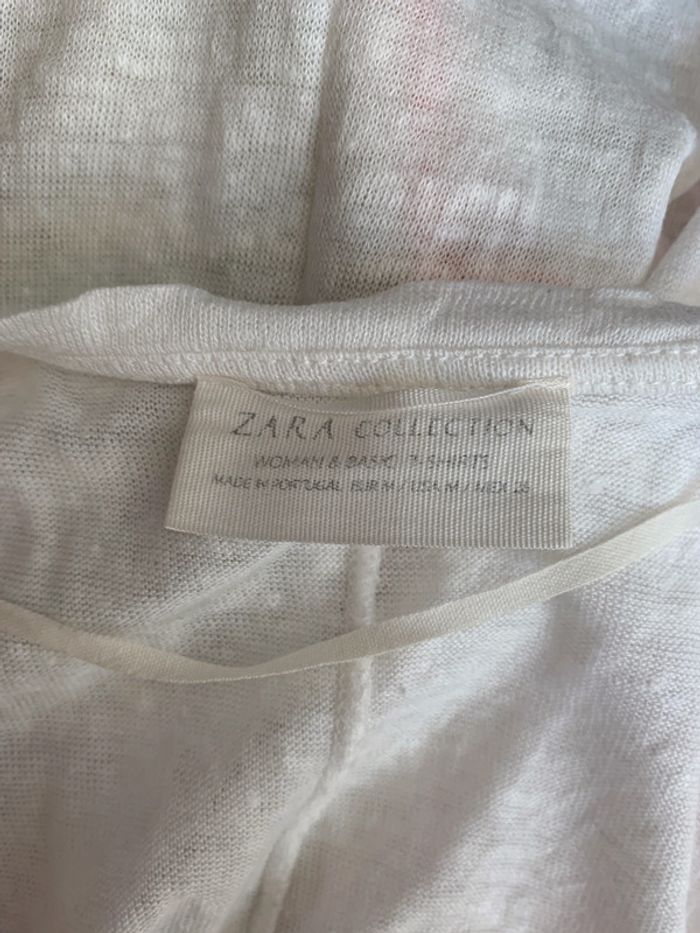 Tee-shirt Zara Taille 38 - photo numéro 3