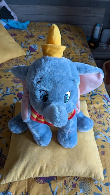 Grande peluche Dumbo Éléphant Disney