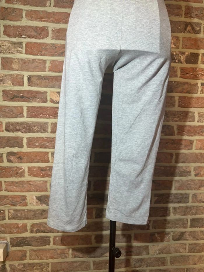 Legging gris clair 3/4 Camaïeu Taille S / 36 - photo numéro 3