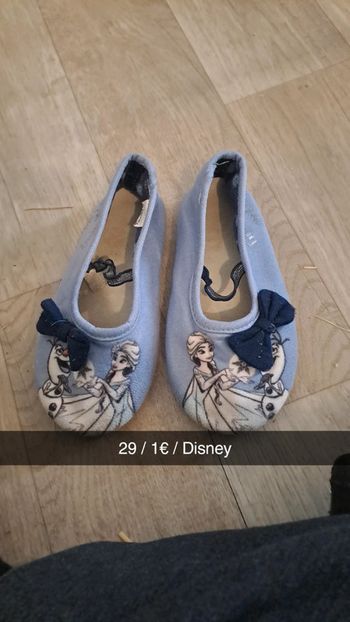 Chausson reine des neiges T29