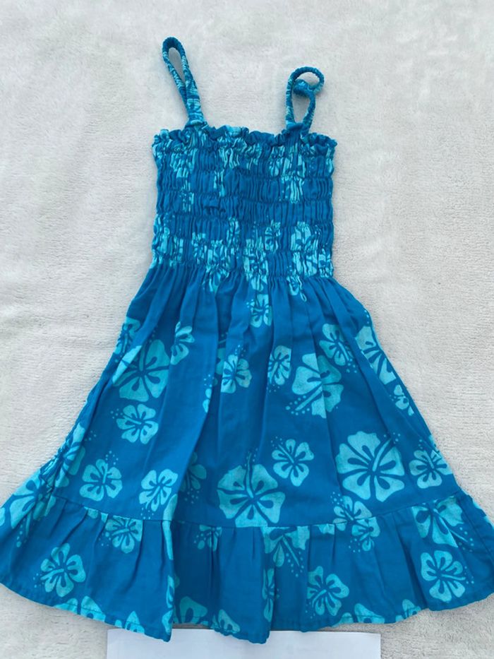 Très belle robe été bleu taille 3 ans - photo numéro 2