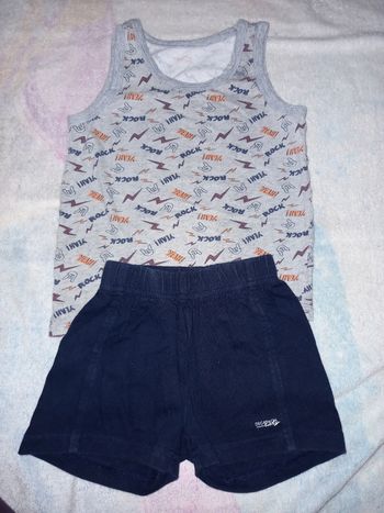 Ensemble short 6 mois
