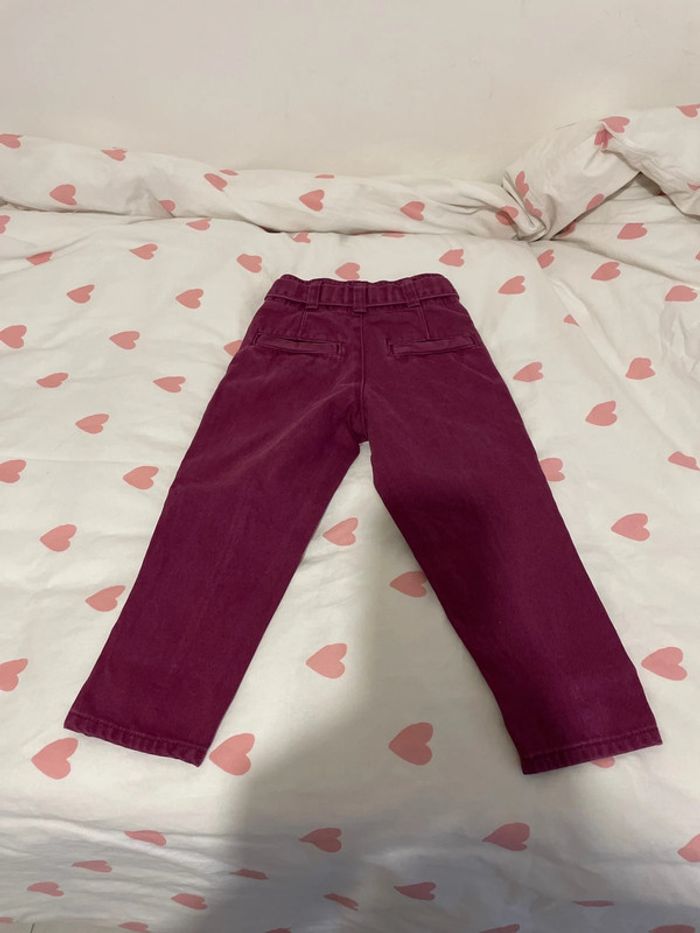 Pantalon jean Mom taille 6 ans Kiabi - photo numéro 4