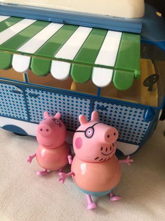 Camping car peppa pig jouet enfant petit - photo numéro 3