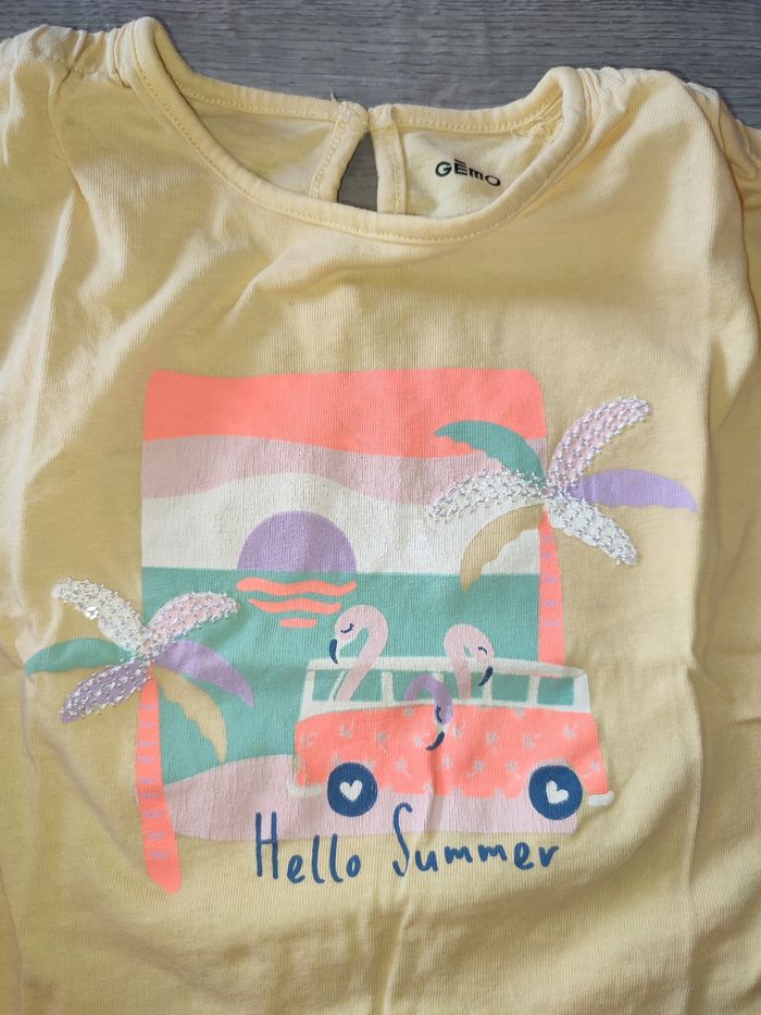 T-shirt fille 2 ans - photo numéro 2