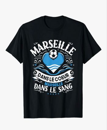 TEE shirt Marseille homme 3XL