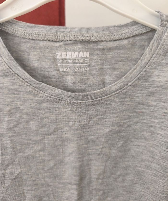 T-shirt enfant 8-10 ans  / Zeeman - photo numéro 2