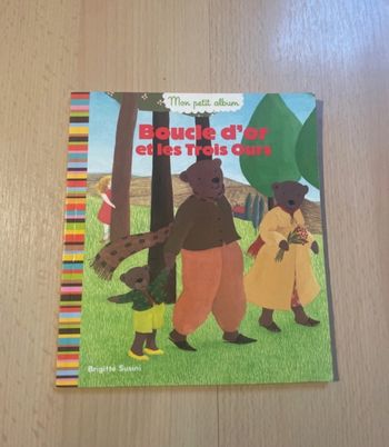 Livre boucle d or et les trois ours