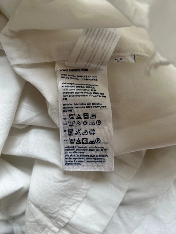 Robe blanche tommy hilfiger 12 ans très bon état - photo numéro 6