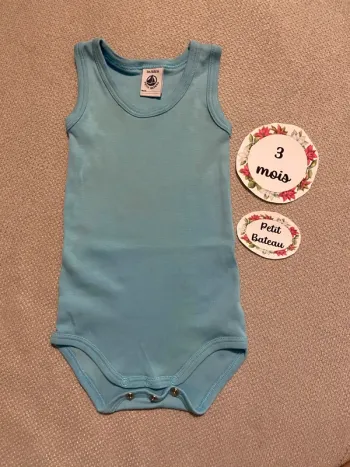 Body sans manches marcel petit bateau 3 mois