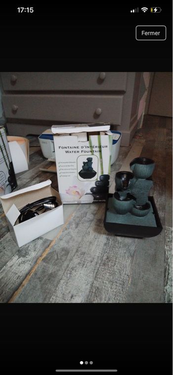 Fontaine d’intérieur 