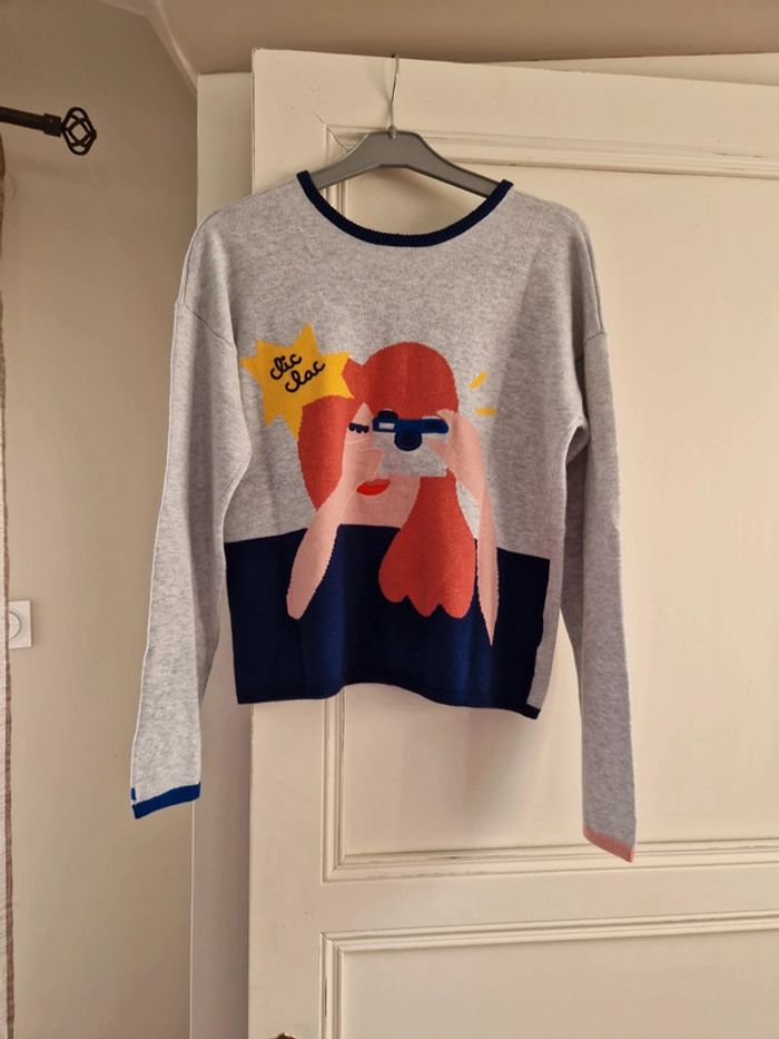 Pull Catimini 🩶 - photo numéro 1