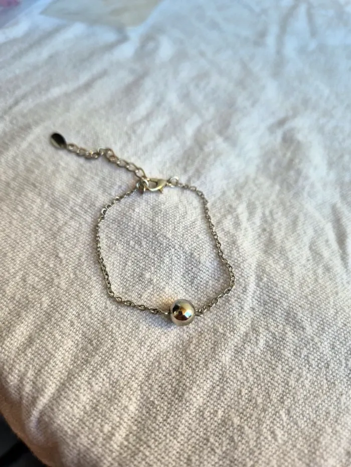 Parure bijoux argenté - photo numéro 4